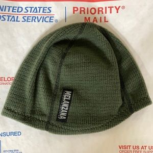 Melanzana Microgrid Beanie size M Thyme